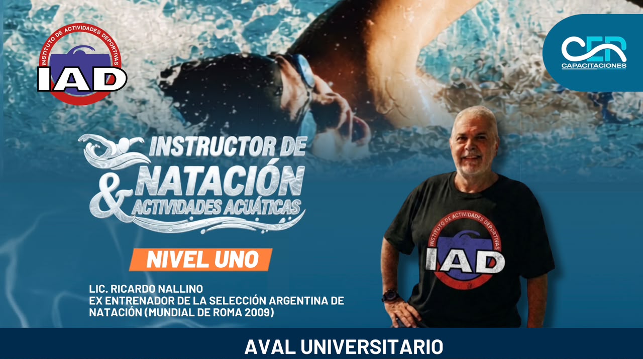Instructor de Natación & Actividades Acuáticas | Nivel l