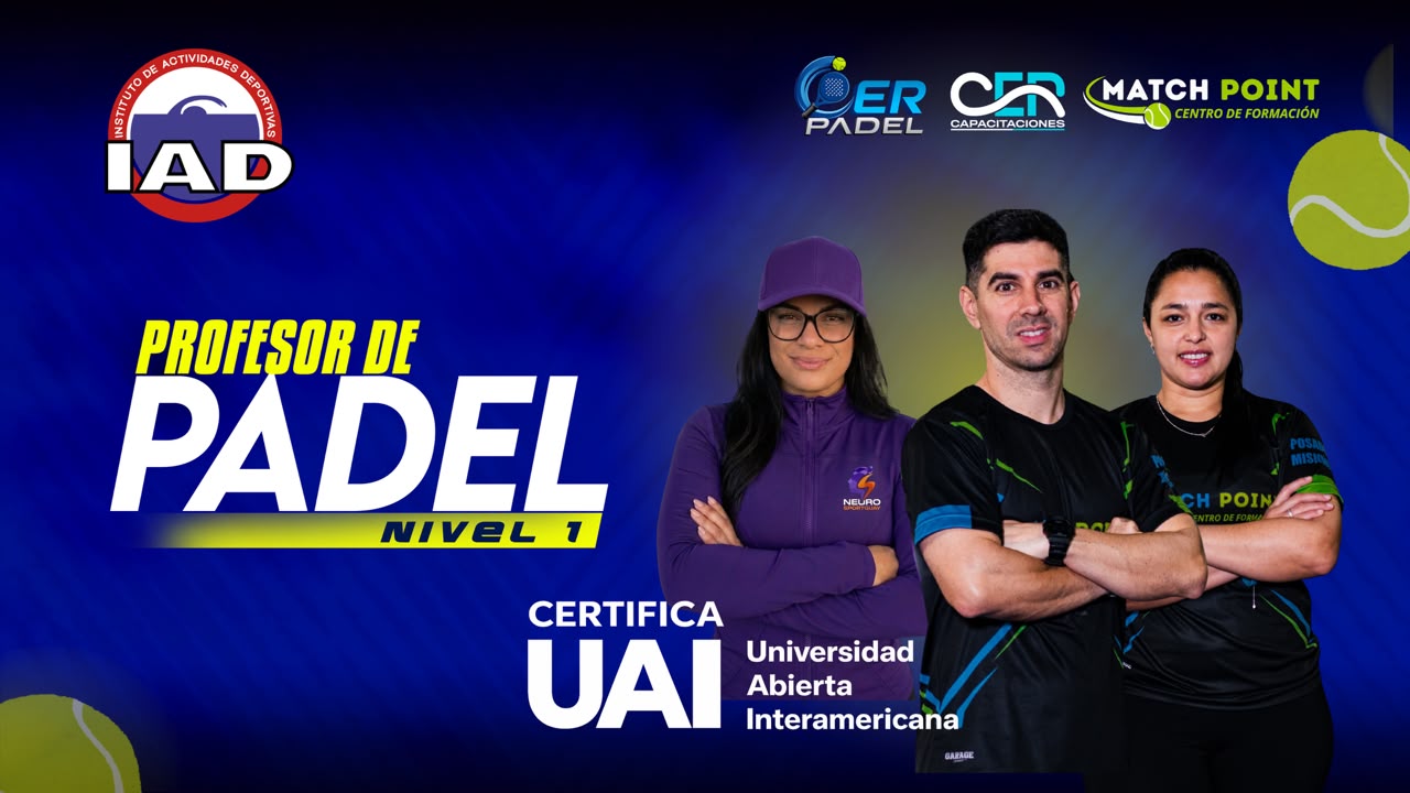 Curso Profesor de Pádel Nivel 1